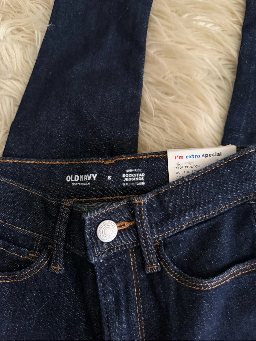 Old Navy Girls Dark Blue Skinny Jeans